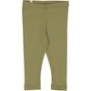 Rib Leggings winter moss - Wheat