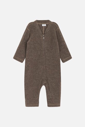 Merlin Heldrakt ullfleece cub brown - Hust & Claire