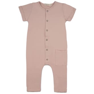 Pocket Jumpsuit s/s Vintage blush - Phil & Phae