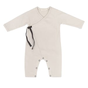 Cross-over newborn suit Oatmeal - Phil & Phae