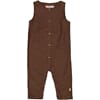 Romper Pil maroon check - Wheat