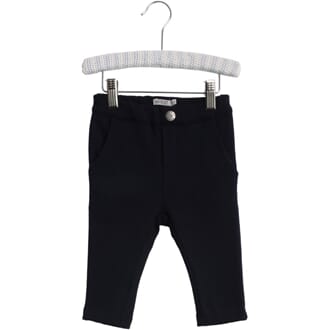 Sweatpant Frank navy - Wheat