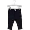 Sweatpant Frank navy - Wheat