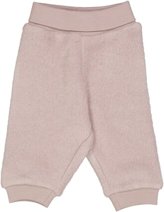 Wool Fleece Trousers dark powder - Wheat