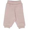 Wool Fleece Trousers dark powder - Wheat