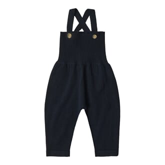 Baby High Waist Overalls dark navy - Fub