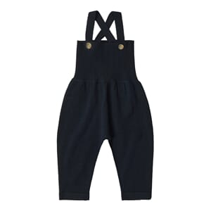 Baby High Waist Overalls dark navy - Fub