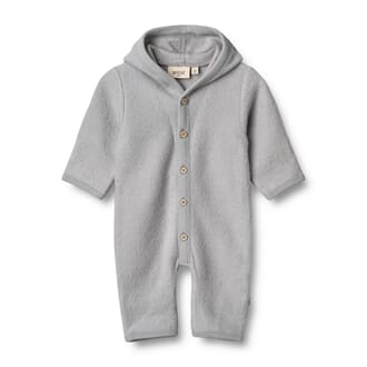 Wool Fleece Suit Ata winter sky - Wheat