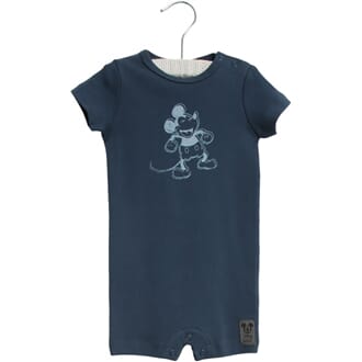 Jumpsuit Happy Mickey SS indigo - Wheat