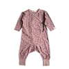 Love playsuit print dark old pink - By Heritage
