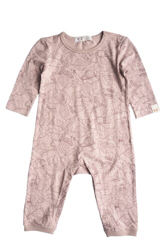 Petter playsuit print old pink - By Heritage