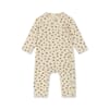 Basic Newborn Onesie peonia limone - Konges Sløjd