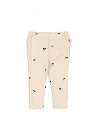 Sui Frill Pants  cherry - Konges Sløjd