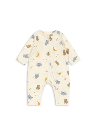Basic zip onesie Cucciolo - Konges Sløjd
