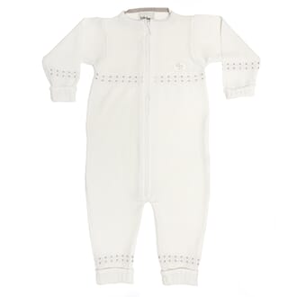 Sparkedress tynn classic hvit - Lillelam