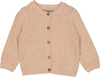 Knit Cardigan Magnella Multi Melange - Wheat