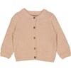 Knit Cardigan Magnella Multi Melange - Wheat