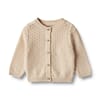 Knit Cardigan Magnella sandshell - Wheat