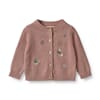 Knit Cardigan Ella lavender rose - Wheat