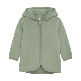 Jacket Ears Cotton Fleece sea spray - Huttelihut