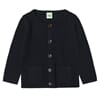 Baby Rib Cardigan dark navy - Fub