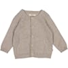 Knit Cardigan Classic grey melange - Wheat