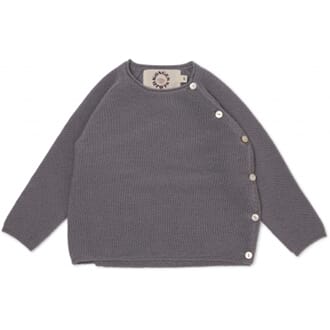Matti Pearl Wrap Cardigan artic sea - Konges Sløjd