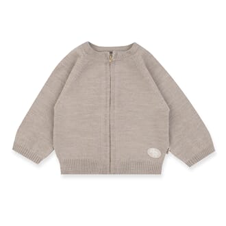 Jakke Zip classic beige - Lillelam