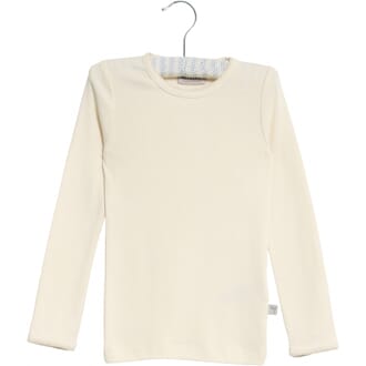 Basic Girl T-Shirt LS eggshell - Wheat
