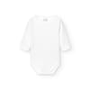 LS Body Snap Shoulder White - Babidu