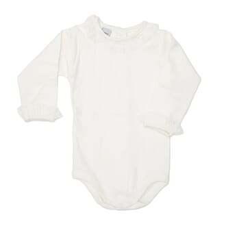 Body Eyelet Collar Offwhite - Babidu