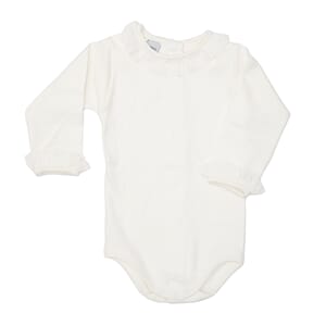 Body Eyelet Collar Offwhite - Babidu