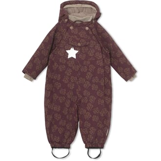 Wisti Snowsuit, M winetasting plum - Miniature