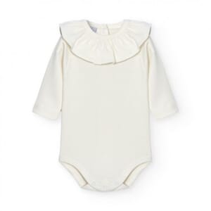 Body Large Collar Offwhite - Babidu