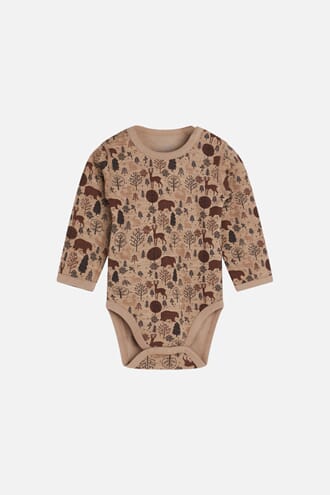 Baloo Body ull/bambus skogsdyr biscuit - Hust & Claire