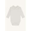 Beate kragebody ull/bambus ivory - Hust & Claire