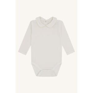 Beate kragebody ull/bambus ivory - Hust & Claire