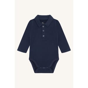 Baldur kragebody ull/bambus more navy - Hust & Claire