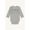 Baloo body ull/bambus leker forest fog - Hust & Claire