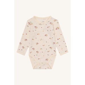 Bo ullbody blomster off white - Hust & Claire