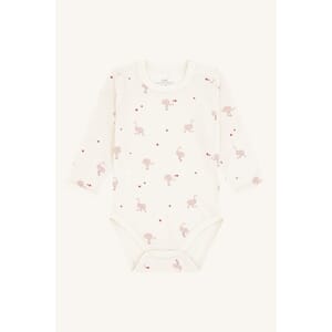 Baloo body ull/bambus struts off white - Hust & Claire