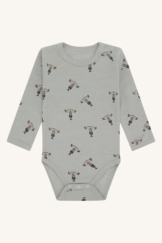 Baloo body ull/bambus strong man forest - Hust & Claire