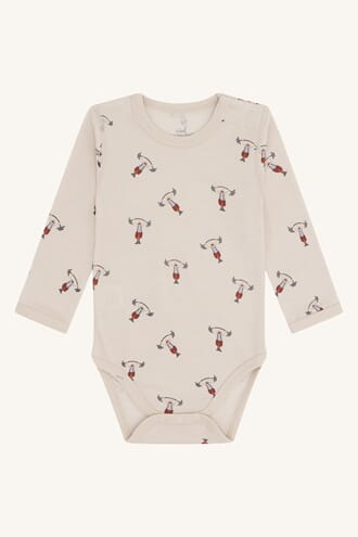 Baloo body ull/bambus strong man fr oak - Hust & Claire