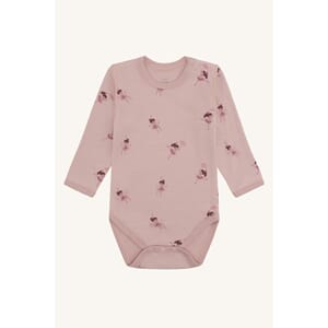 Baloo body ull/bambus linedanser ad rose - Hust & Claire