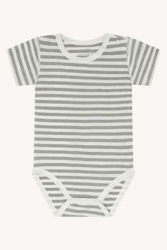 Buller Body SS Stripes forest fog - Hust & Claire