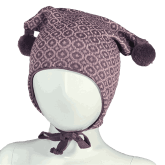 Mosaic hat purple - Kivat