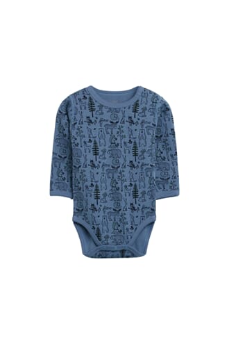 Bo ullbody med skog blue glass - Hust & Claire