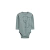 Bo ullbody med isbjørn jade green - Hust & Claire