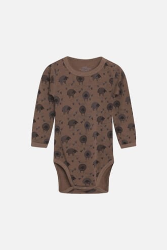 Baloo body ull/bambus med sauer cognac - Hust & Claire