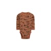 Baloo body ull/bambus med fly cognac - Hust & Claire